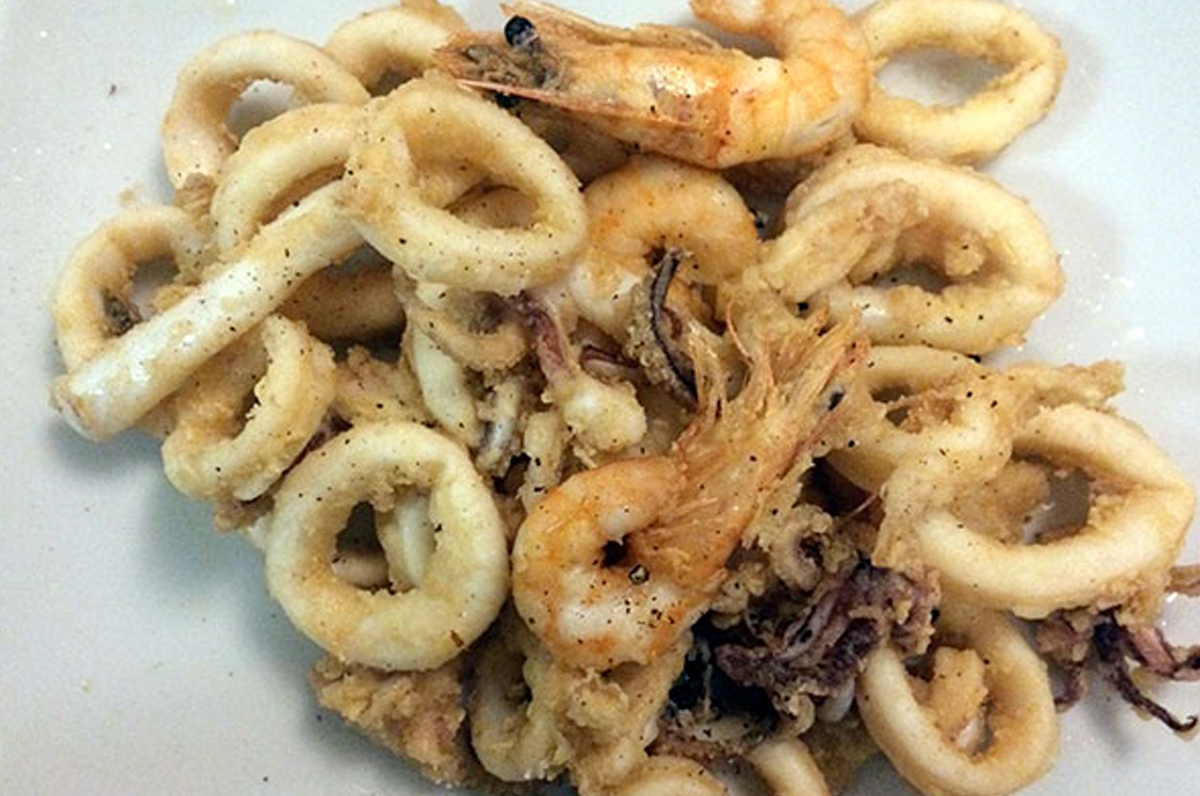 Frittura di Gamberi e Calamari